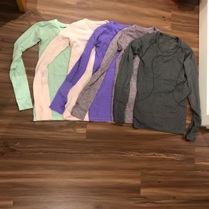 lululemon swiftly long sleeves (bulk)